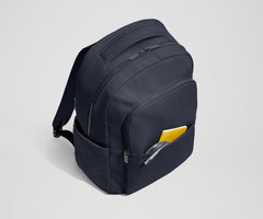 The Commuter Backpack in Navy Blue