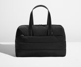 The Quilted Everywhere Bag in Jet Black