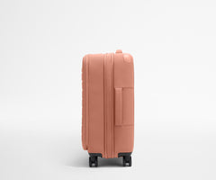 The Softside Bigger Carry-On in Clay Pink