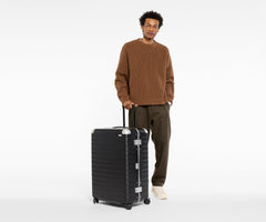 The Aluminum Edge Large in Jet Black