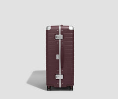 The Aluminum Edge Large in Oxblood Red