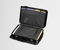 The Bigger Carry-On: Aluminum Edition in Onyx Black