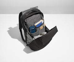 The Everywhere Zip Backpack in Jet Black