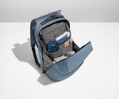 The Everywhere Zip Backpack in Coast Blue