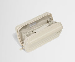 Travel Glasses Case in Salt White (Gloss)
