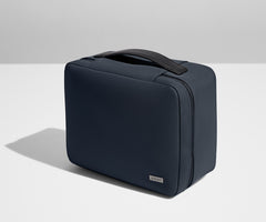 The Cosmetics Bag in Navy Blue