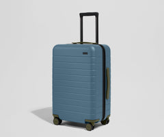 Custom Carry-On Wheel Set in Olive Green