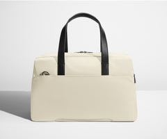 The Overnight Bag in Salt White