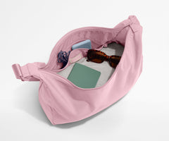 Featherlight Crossbody in Glacial Pink