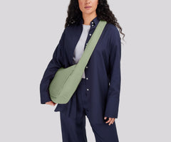 Featherlight Crossbody in Sage Green