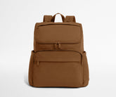 Featherlight Diaper Backpack in Amaro Brown