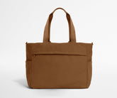 Featherlight Diaper Tote in Amaro Brown