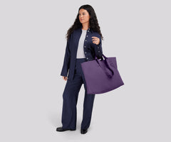 Large Featherlight Tote in Misty Purple