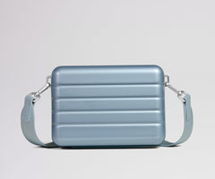The Mini Crossbody in Arctic Blue