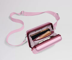 The Mini Crossbody in Glacial Pink