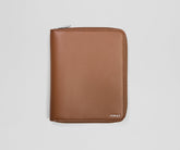 Travel Wallet in Saddle Brown