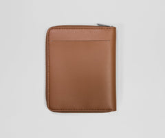 Travel Wallet in Saddle Brown