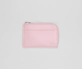 Zip Card Case in Glacial Pink