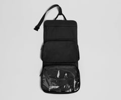 Active Hanging Toiletry Bag in Jet Black