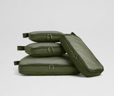 Compression Packing Cubes in Olive Green