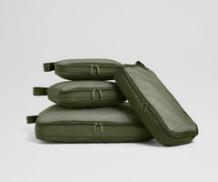 Compression Packing Cubes in Olive Green