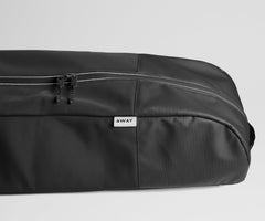 Roll-Top Ski Bag in Jet Black