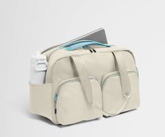 Gym Bag in Salt White