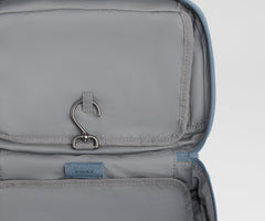 Hanging Toiletry Bag in Coast Blue
