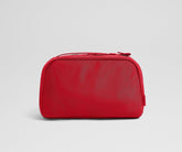 Large Toiletry Bag in Cherry Red