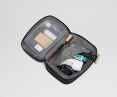 Small Toiletry Bag in Jet Black