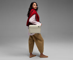 The Train Case in Salt White