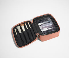 The Cosmetics Bag in Clay Pink