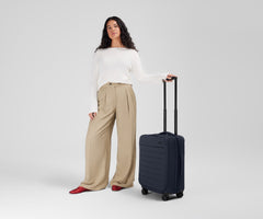 The Softside Carry-On in Navy Blue