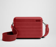 The Mini Crossbody in Tango Red