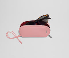 Sunglasses Pouch in Flamingo Pink