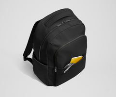 The Commuter Backpack in Jet Black