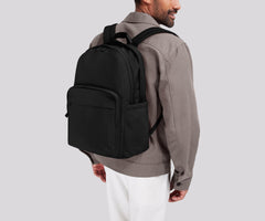 Large Featherlight Backpack in Jet Black