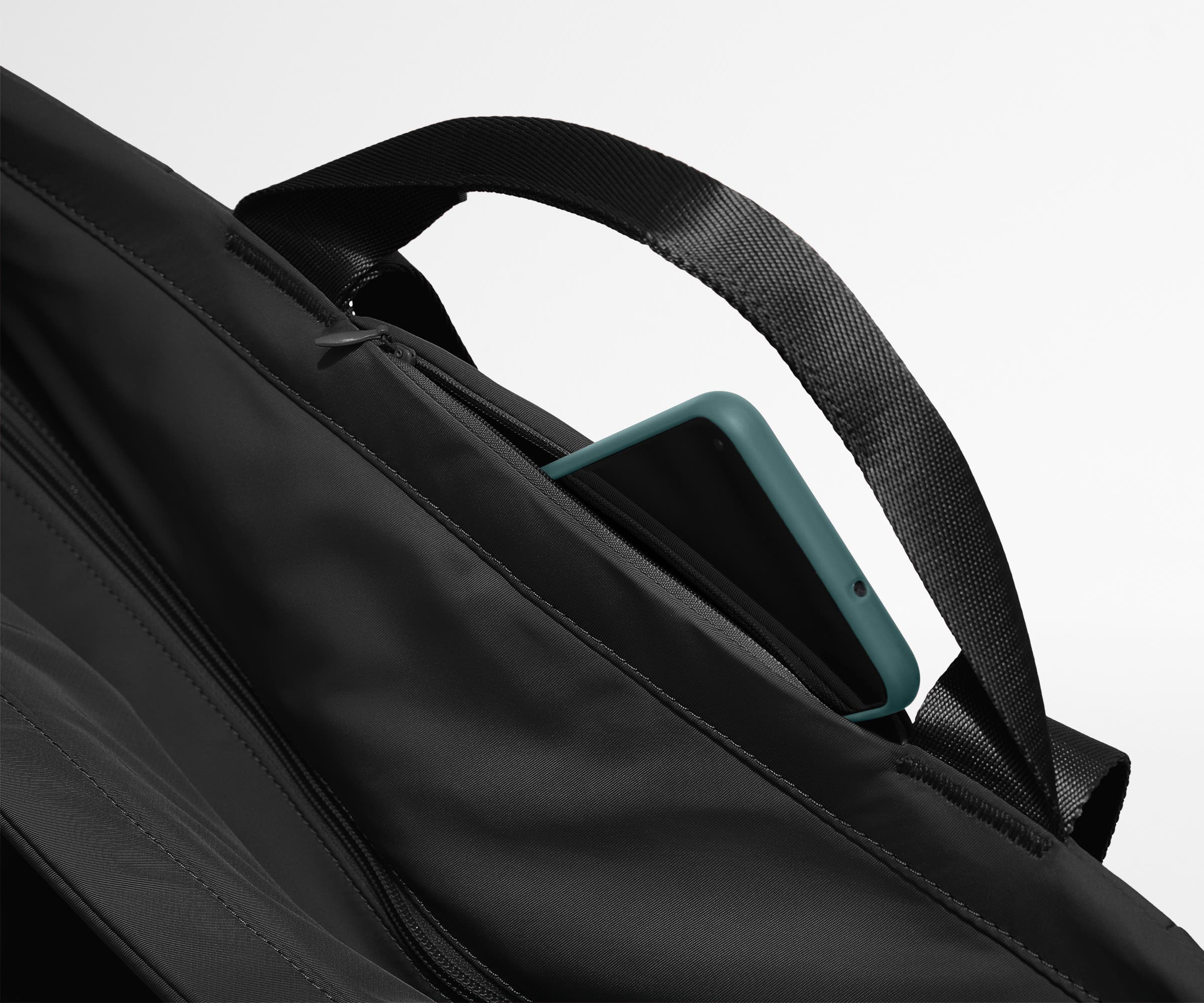 Large Featherlight Tote in Jet Black