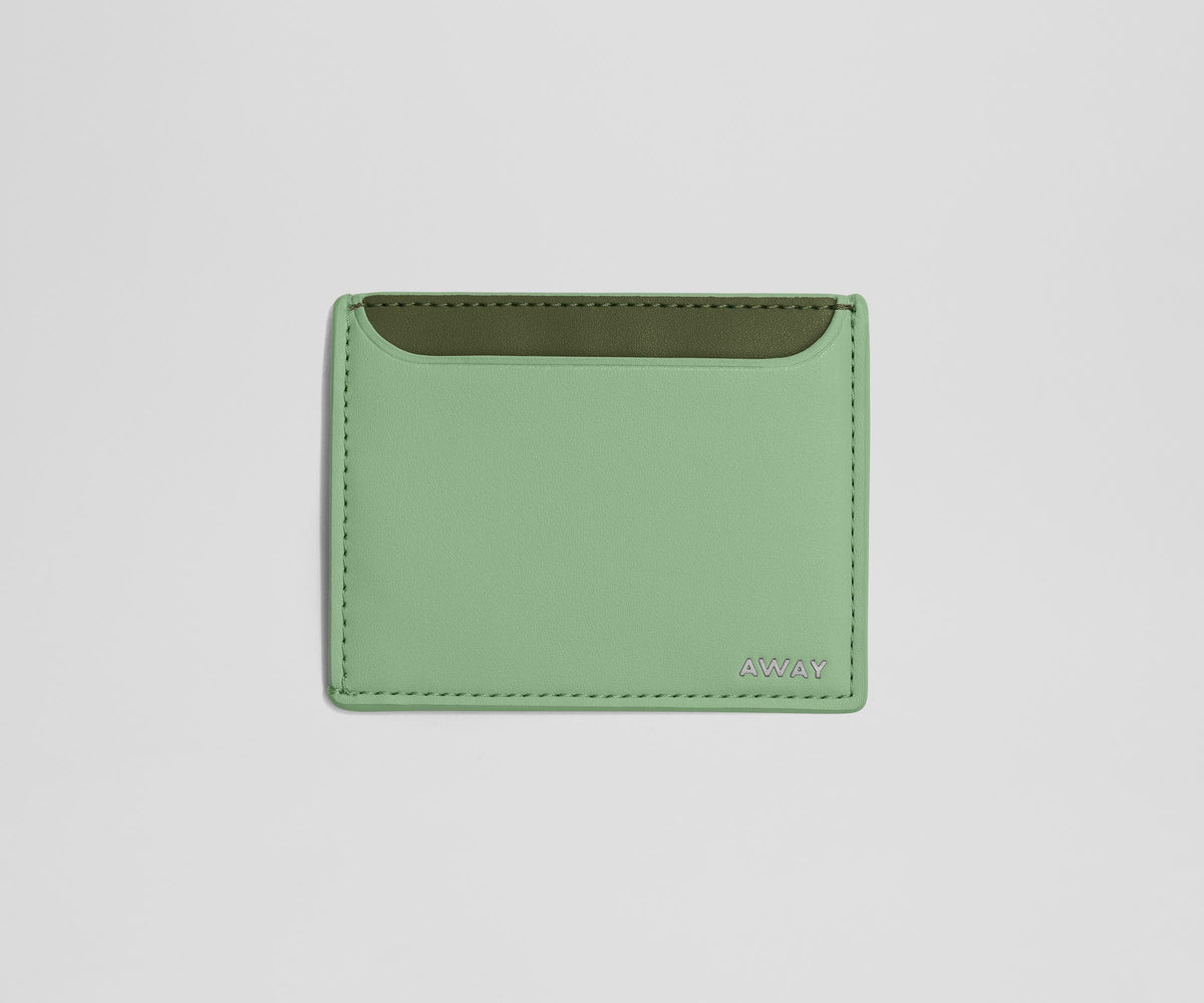 Card Case in Sea Green