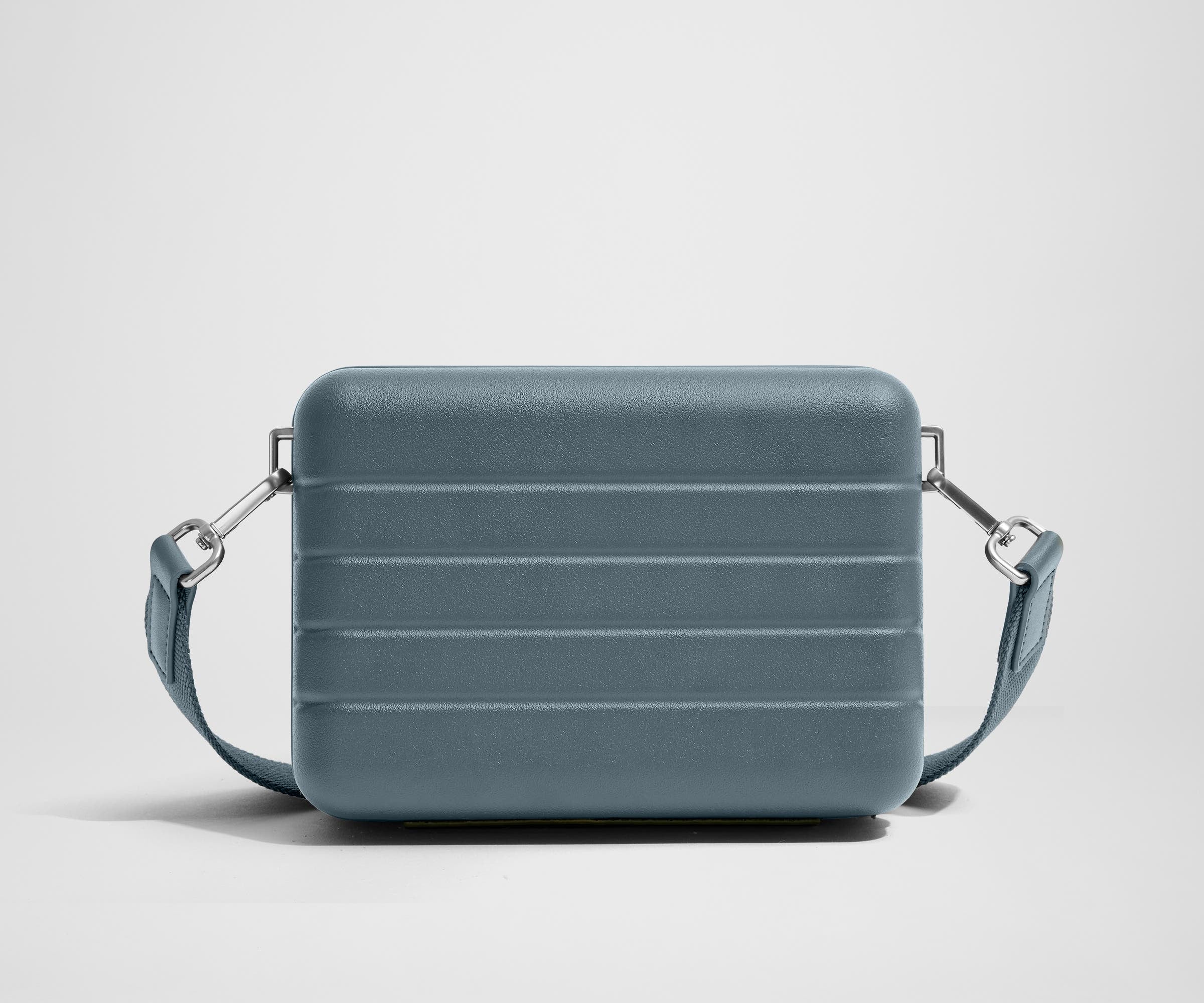 The Mini Crossbody in Coast Blue