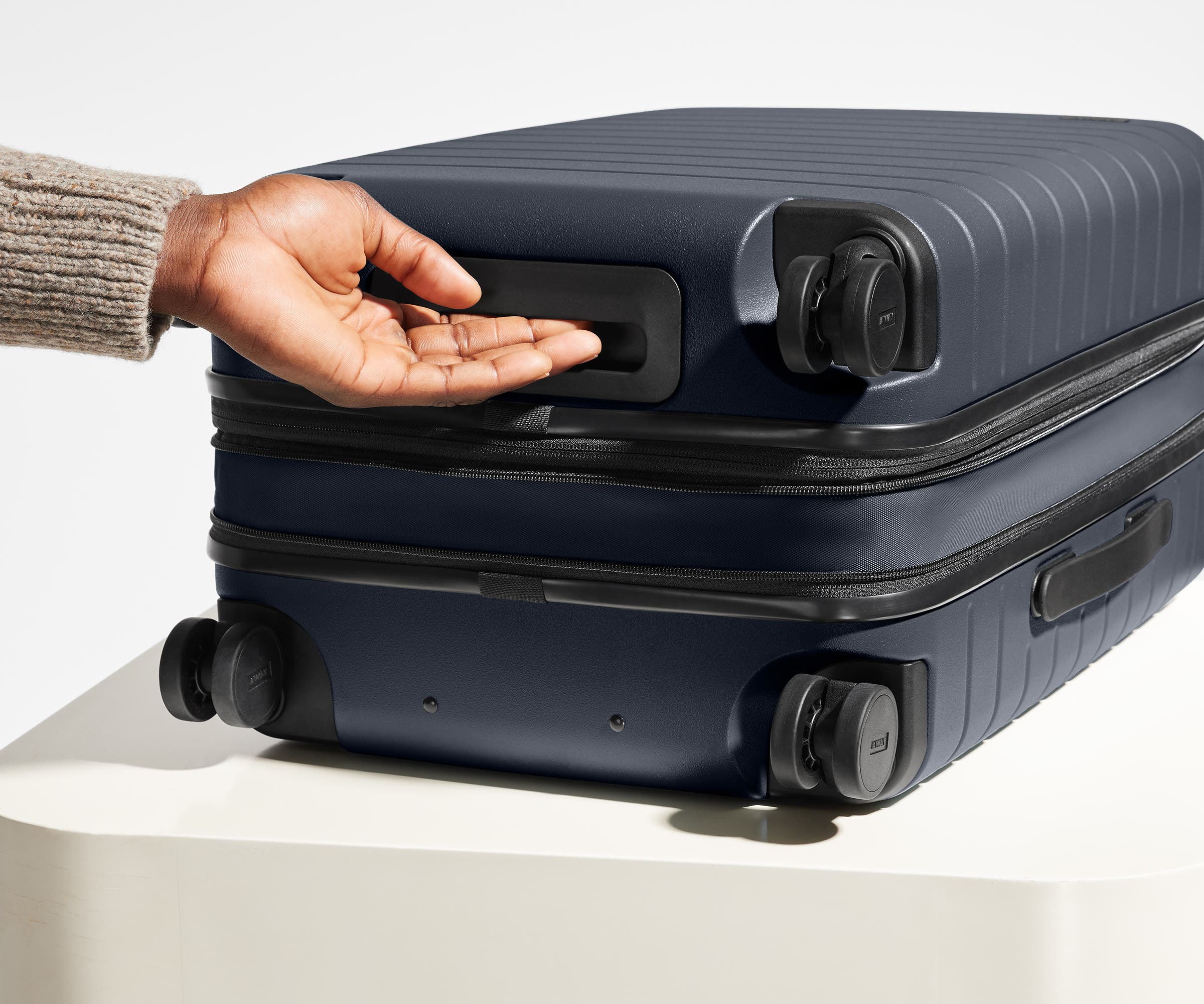 The Carry-On Flex in Navy Blue