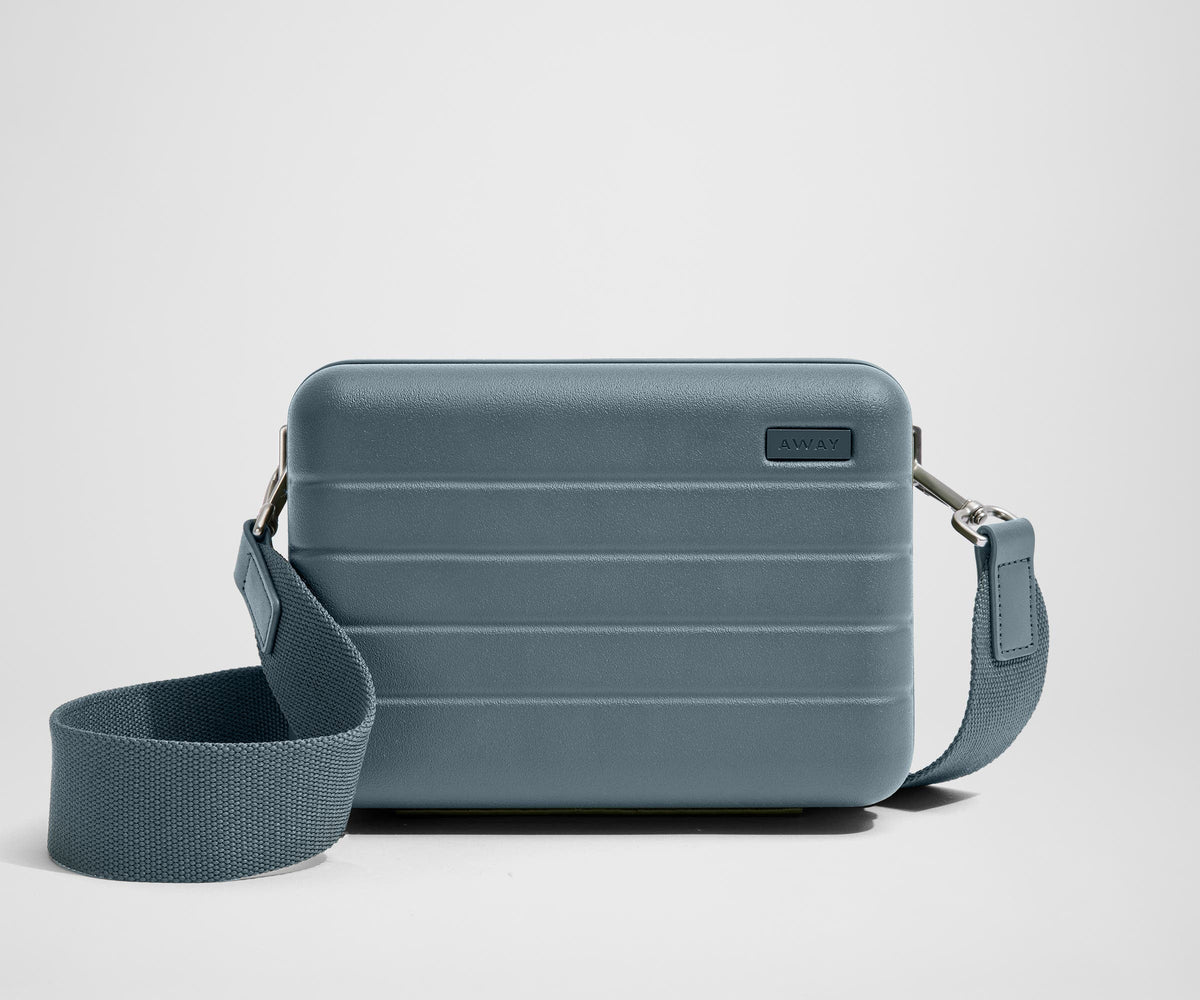 The Mini Crossbody in Coast Blue