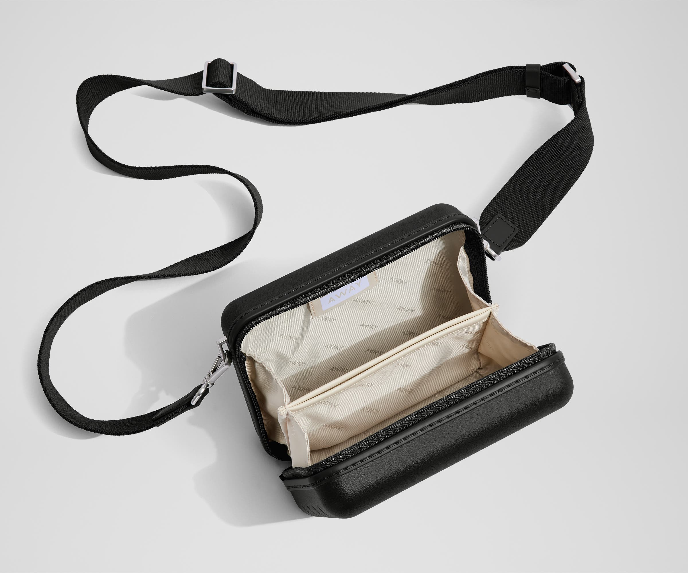 The Mini Crossbody in Jet Black