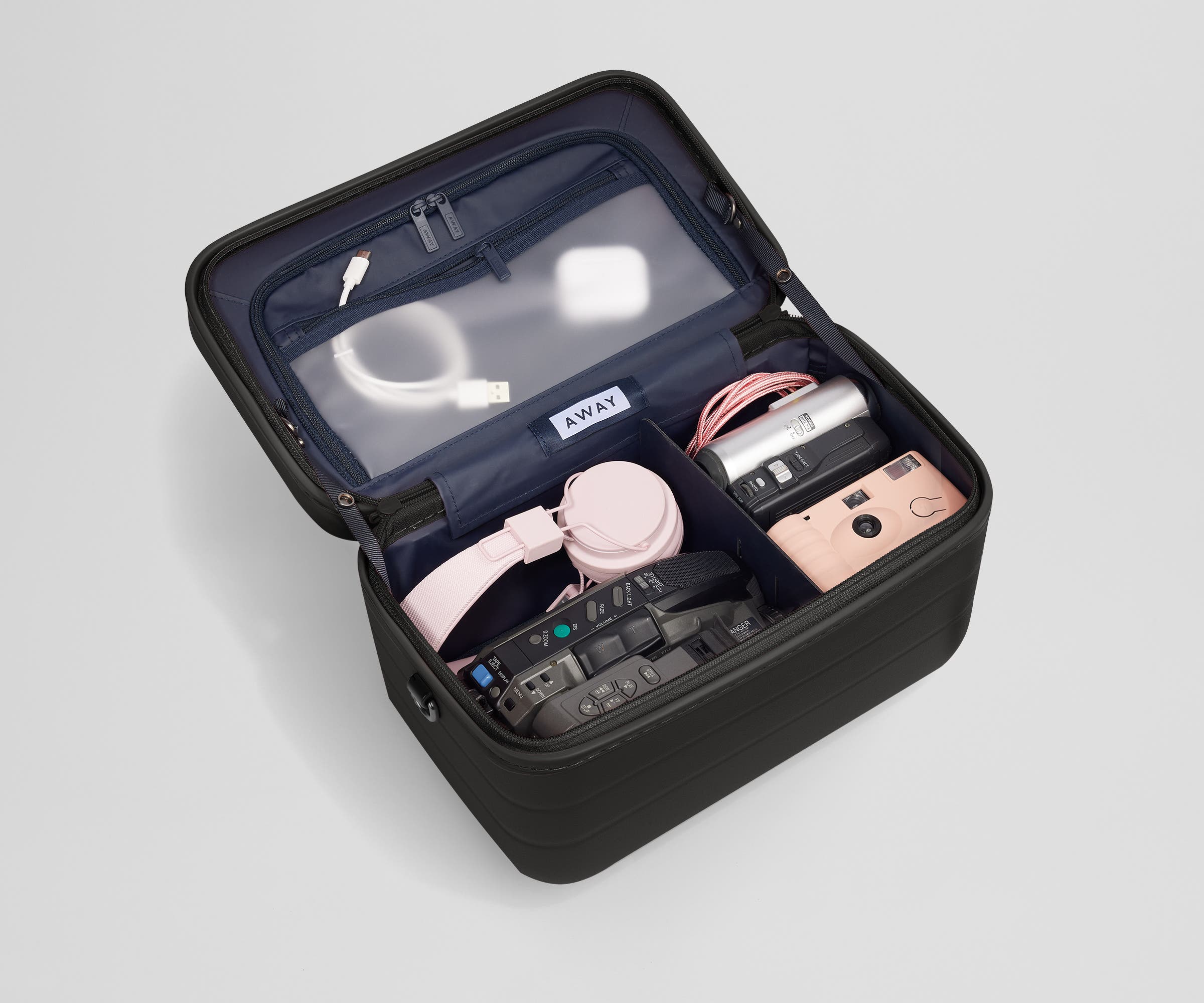 The Train Case in Jet Black