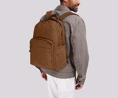 Large Featherlight Backpack in Amaro Brown