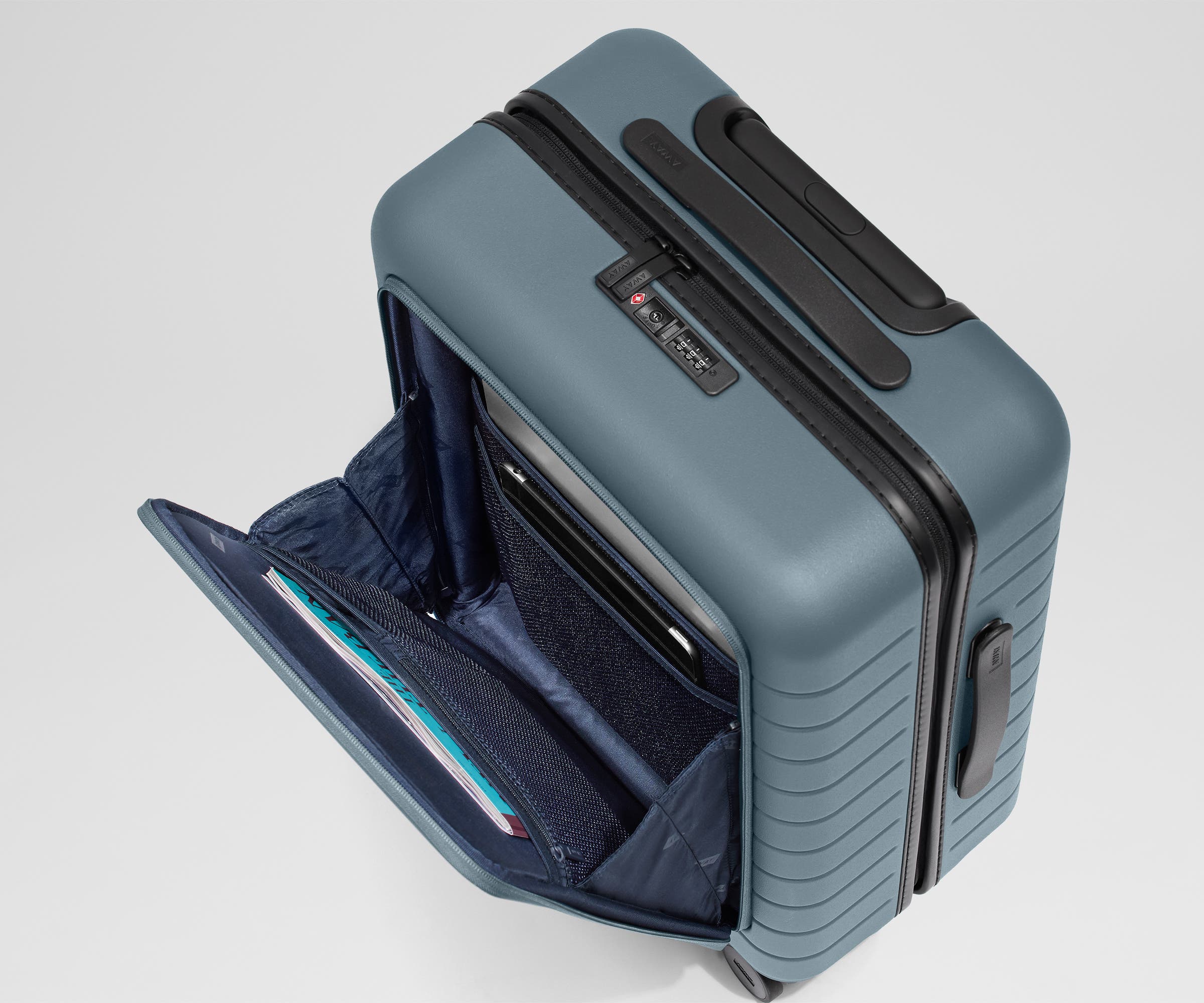 The Executive Bigger Carry-On in Coast Blue