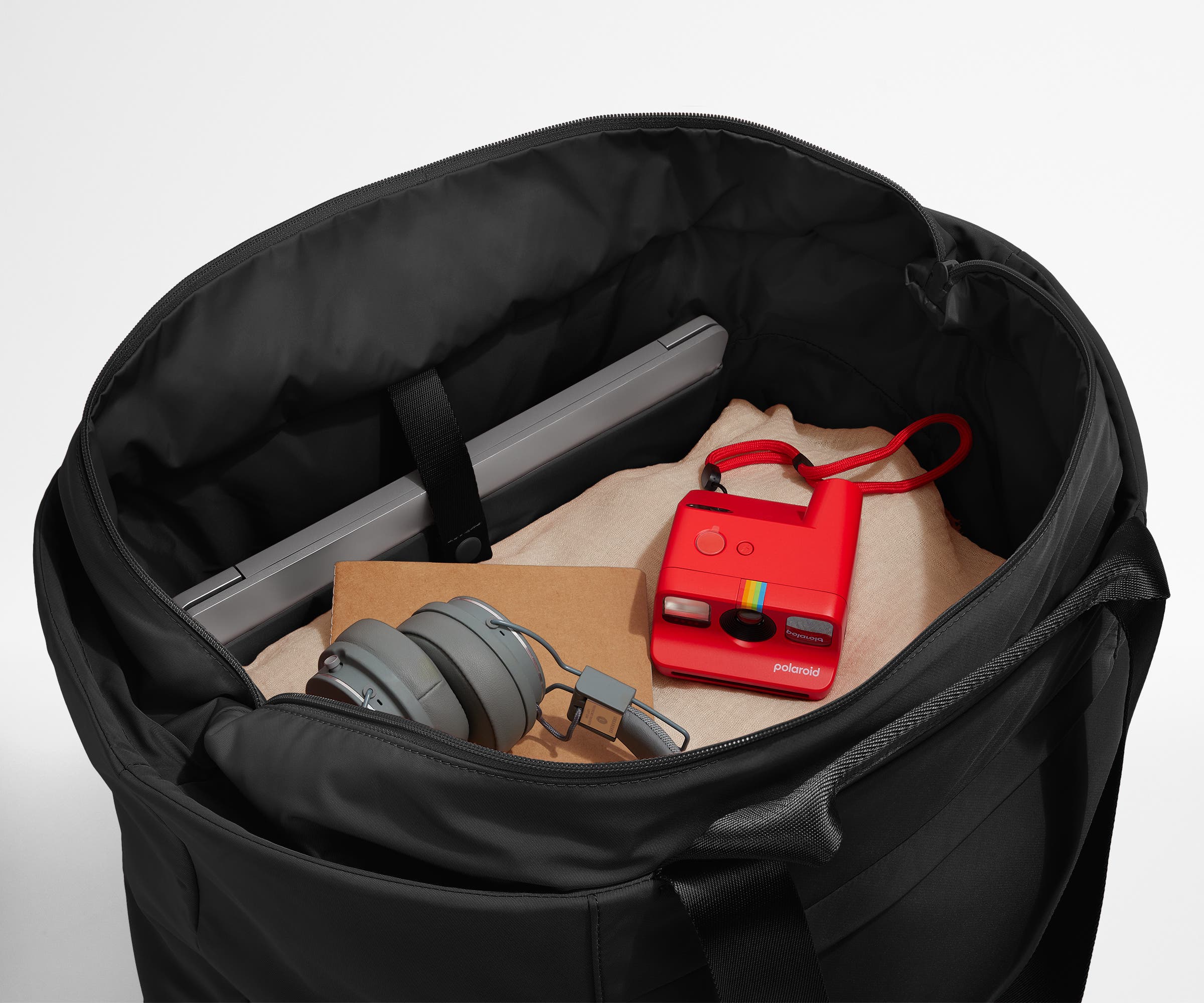 Large Featherlight Tote in Jet Black