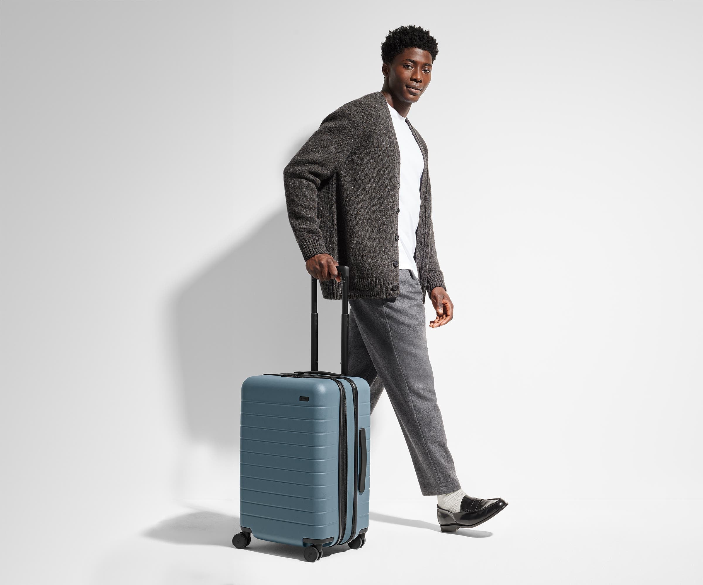 The Bigger Carry-On Flex in Coast Blue