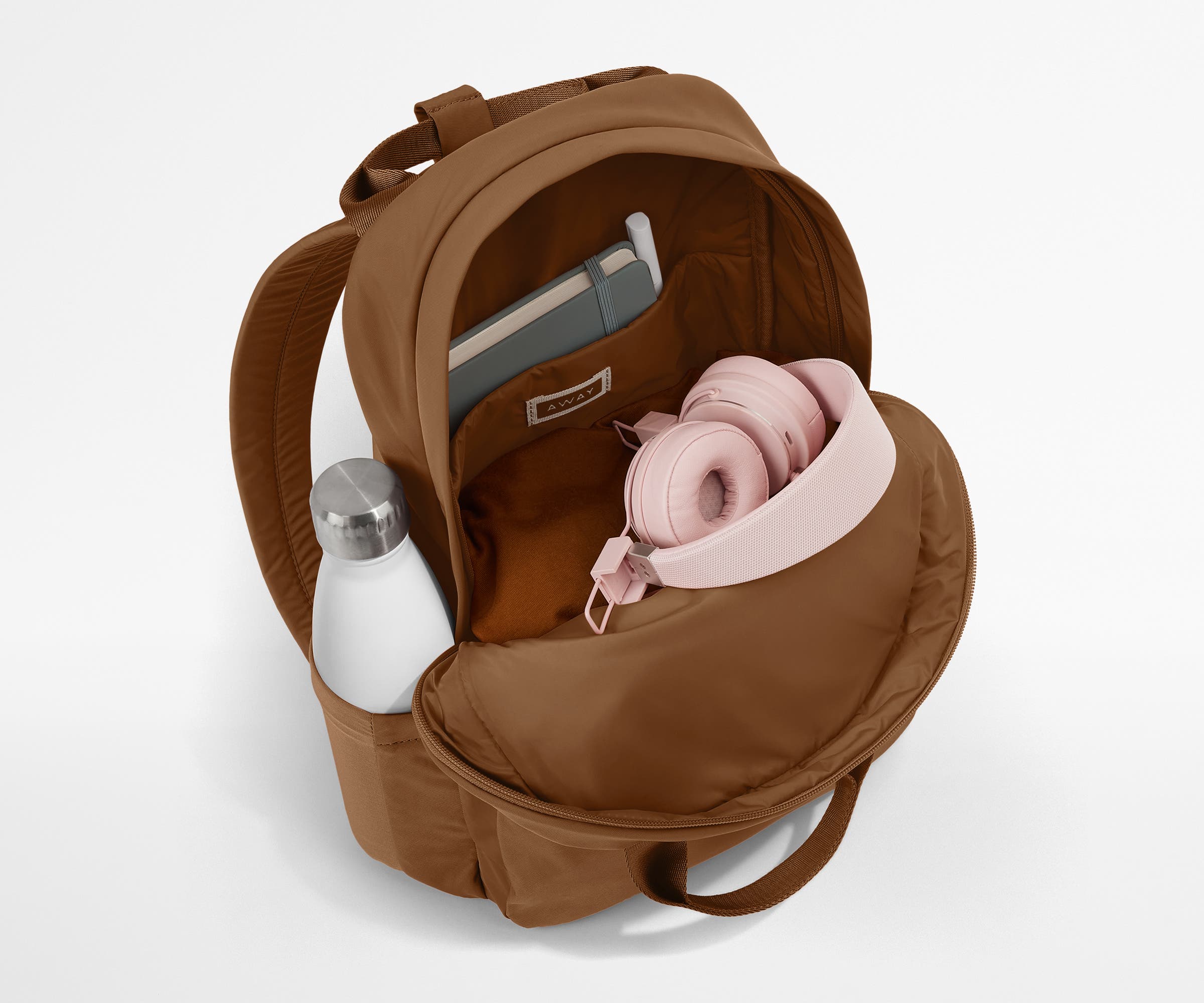 Featherlight Backpack in Amaro Brown