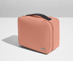 The Cosmetics Bag in Clay Pink